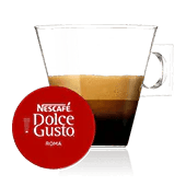 Espresso Roma Nescafé Dolce Gusto, pasniegts